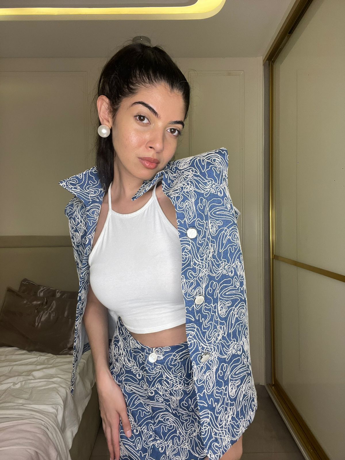 ICONIC DENIM CO-ORD SET