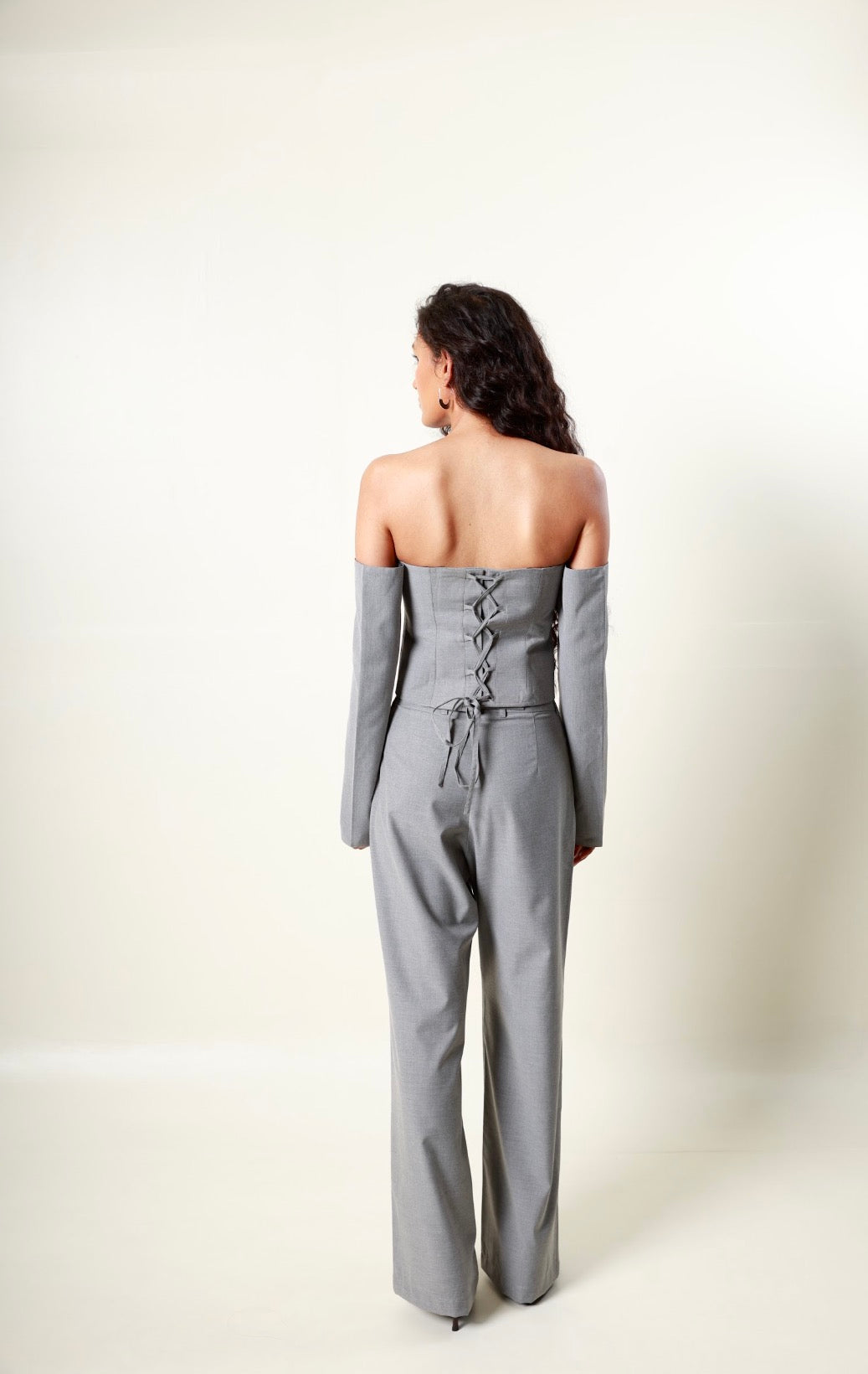 GREY CORSET