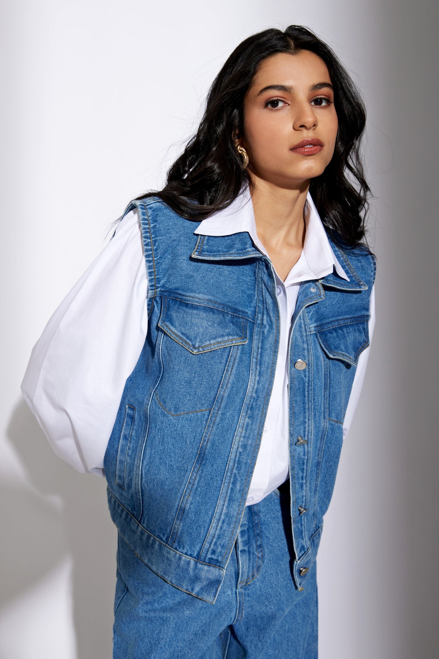 SM DENIM VEST